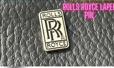 rolls royce lapel pin